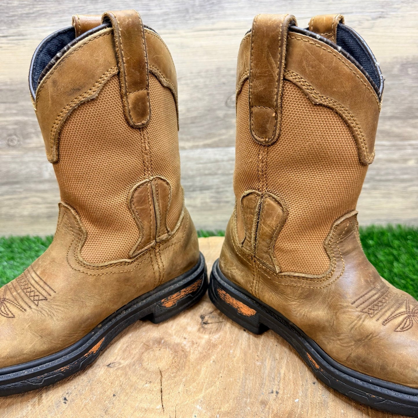 Dan Post Youth - Size 11.5D - Tan Waterproof Cowboy Boots DPC2699