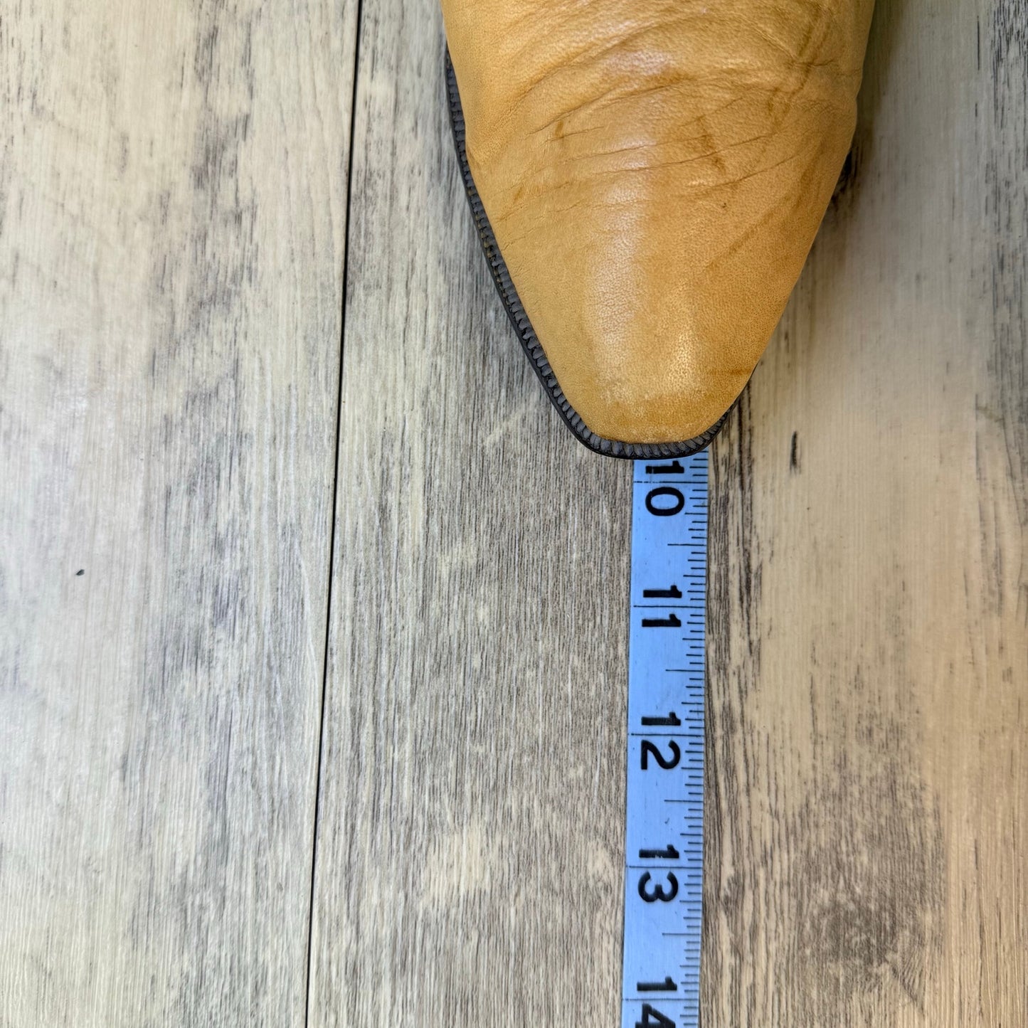 Dingo Women - Size 7M - Vintage Camel Fringe Soft Leather Cowboy Boots 8243