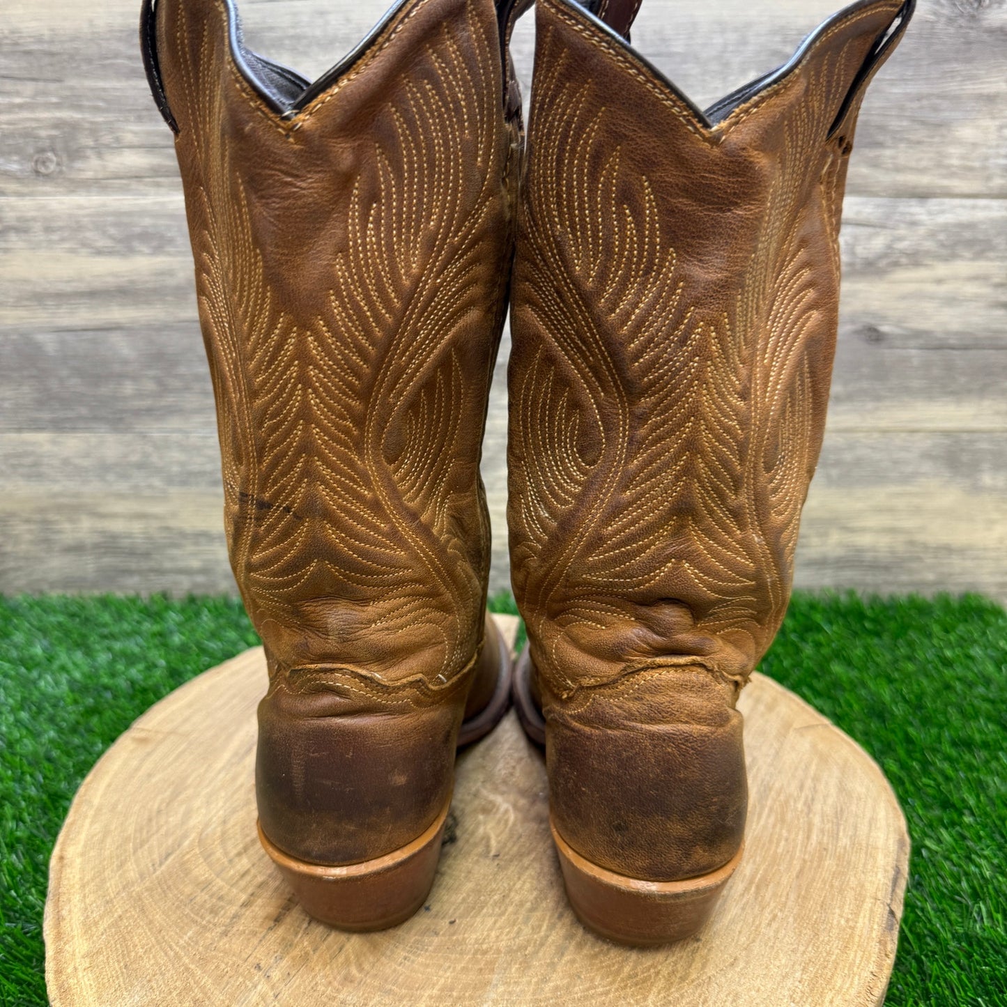 Abilene Women - Size 7M - Brown Cowboy Boots Style 9057