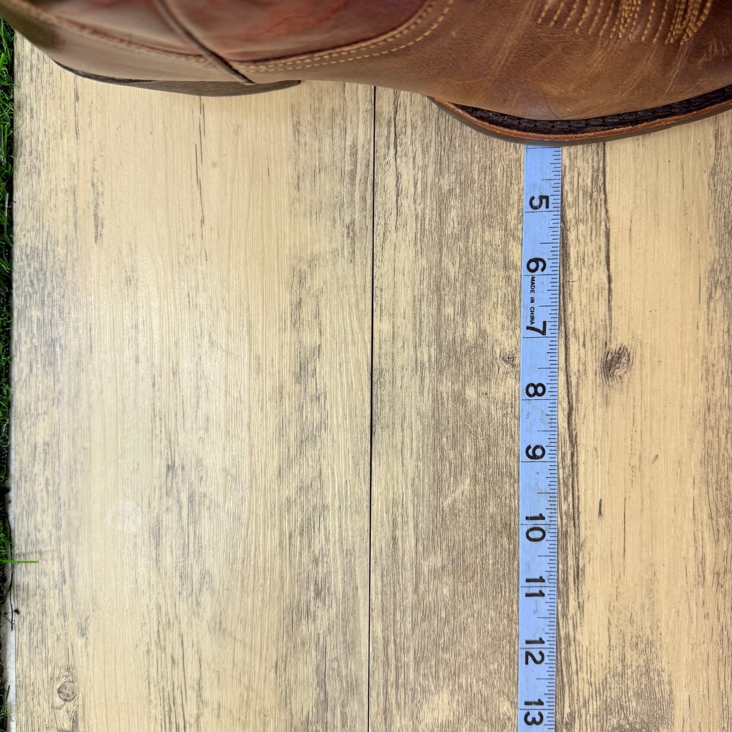 JB Dillon Men - Size 8.5 - Copper / Brown Western Cowboy Boots JBC101EW