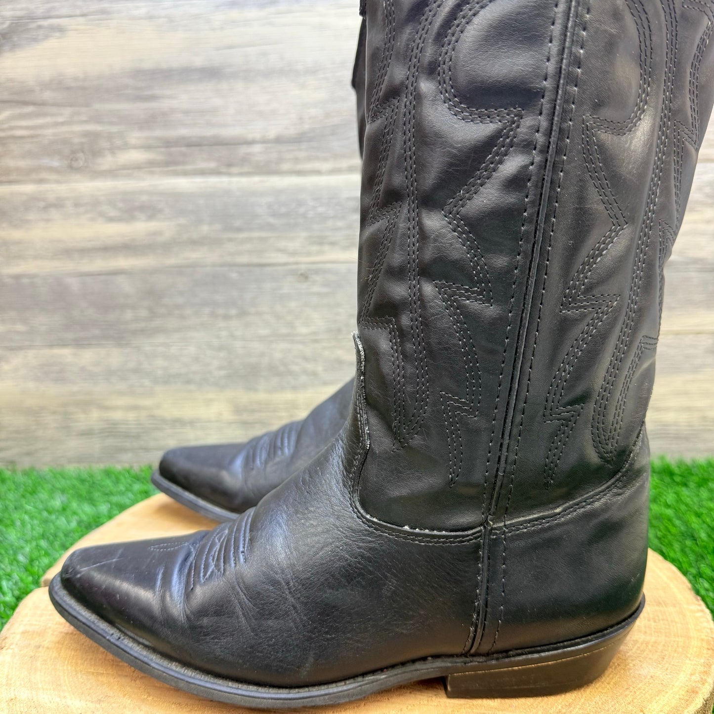 Capezio Women - Size 7M - Black Faux Cowboy Boots 62040