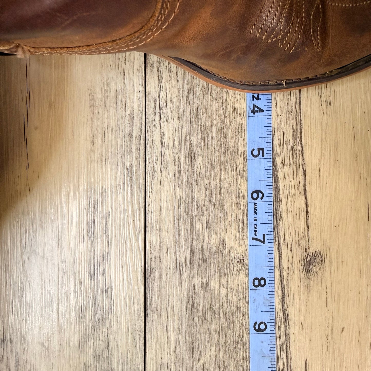 Rodeo Dr Women - Size 5 - Brown Soft Leather Slouch Cowboy Boots 36061