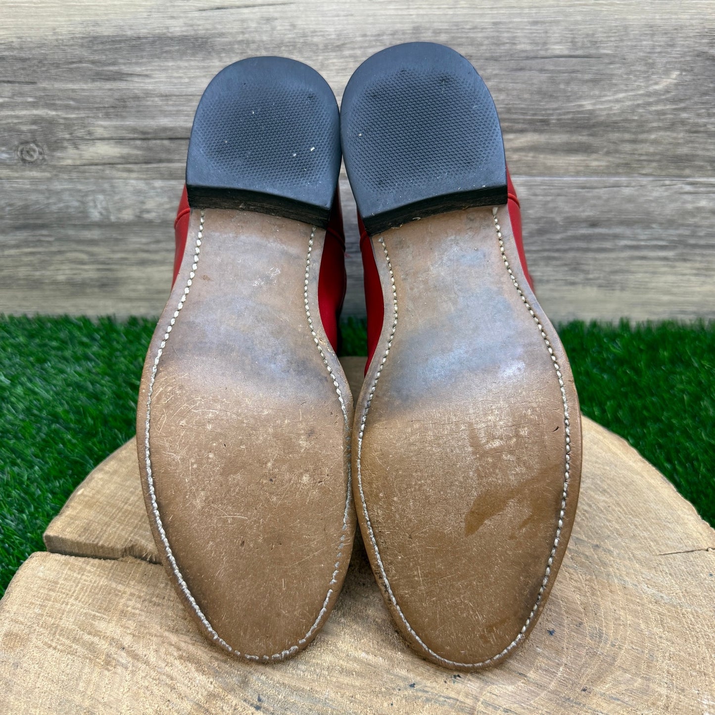 Unknown Women - Size 5.5B - Vintage Red Roper Western Cowboy Boots