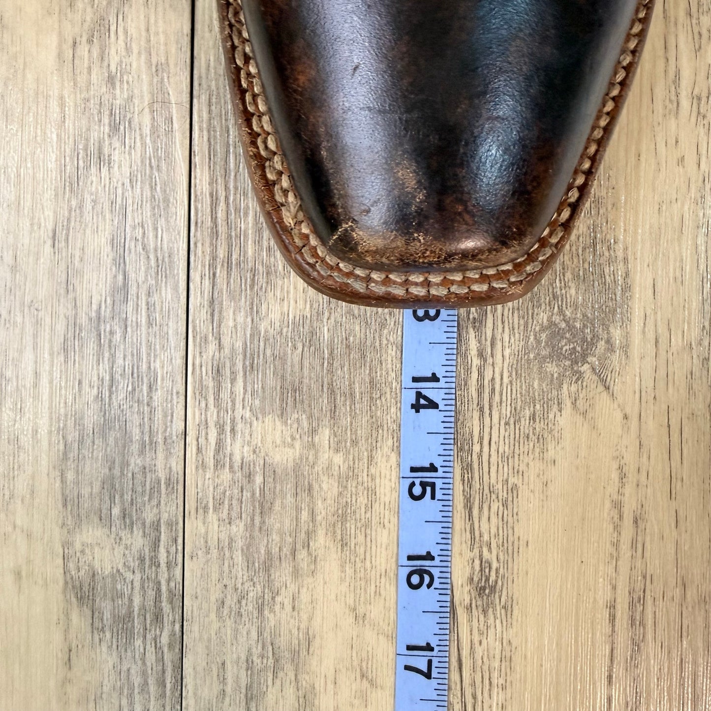 Ariat Men - Size 12D - Dist. Brown Turnback Square Toe Cowboy Boots 10012763