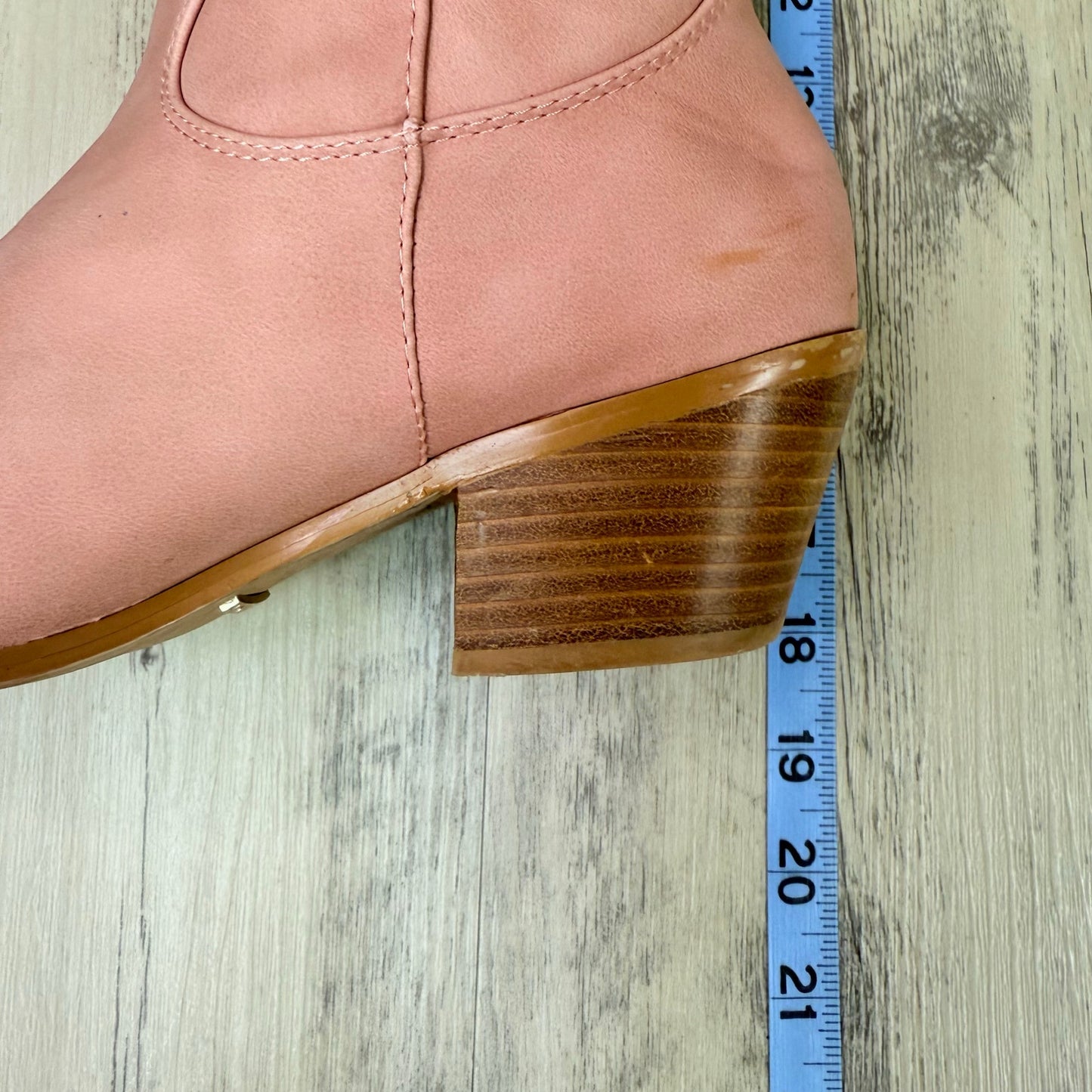 Billini Women - Size 6 - Rose Tall Shaft Faux Leather Cowboy Boots