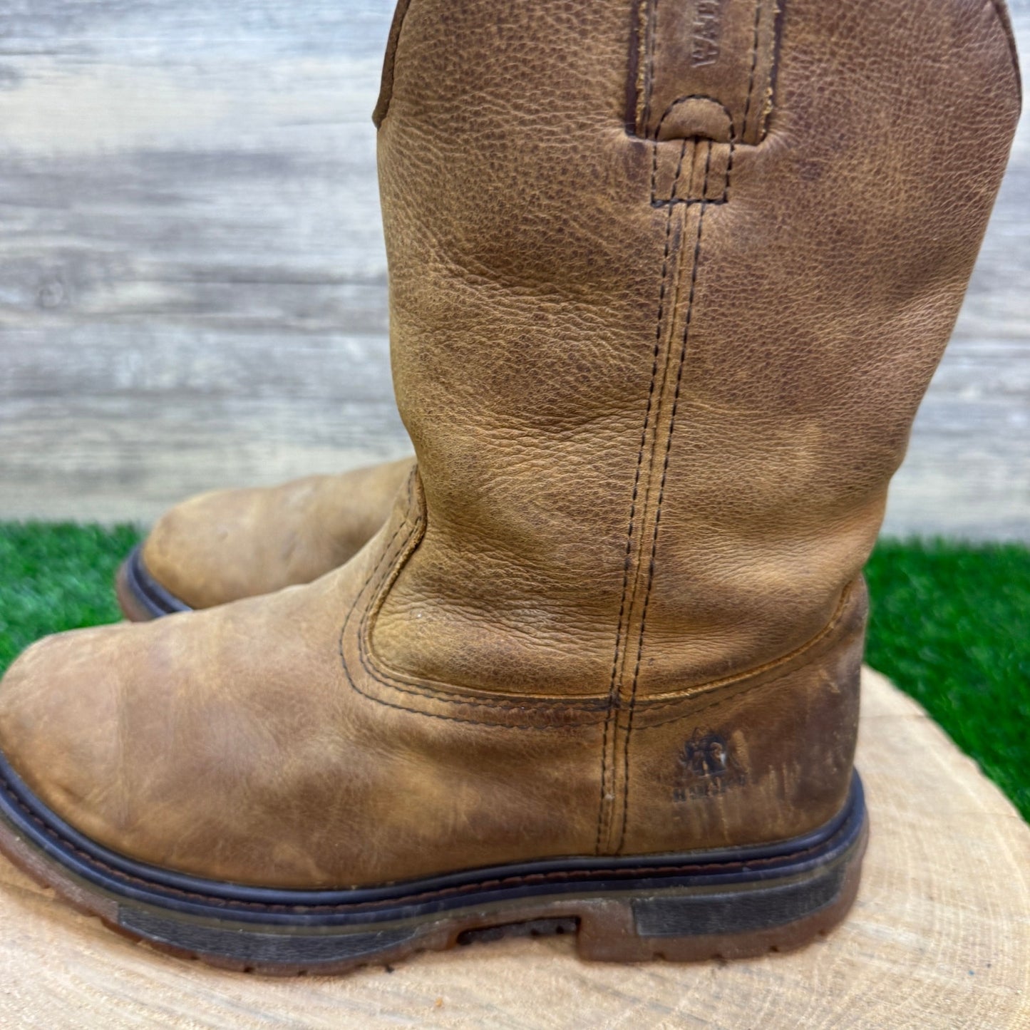Rocky Youth - Size 4M - Brown Cowboy Boots Style RKW0300Y