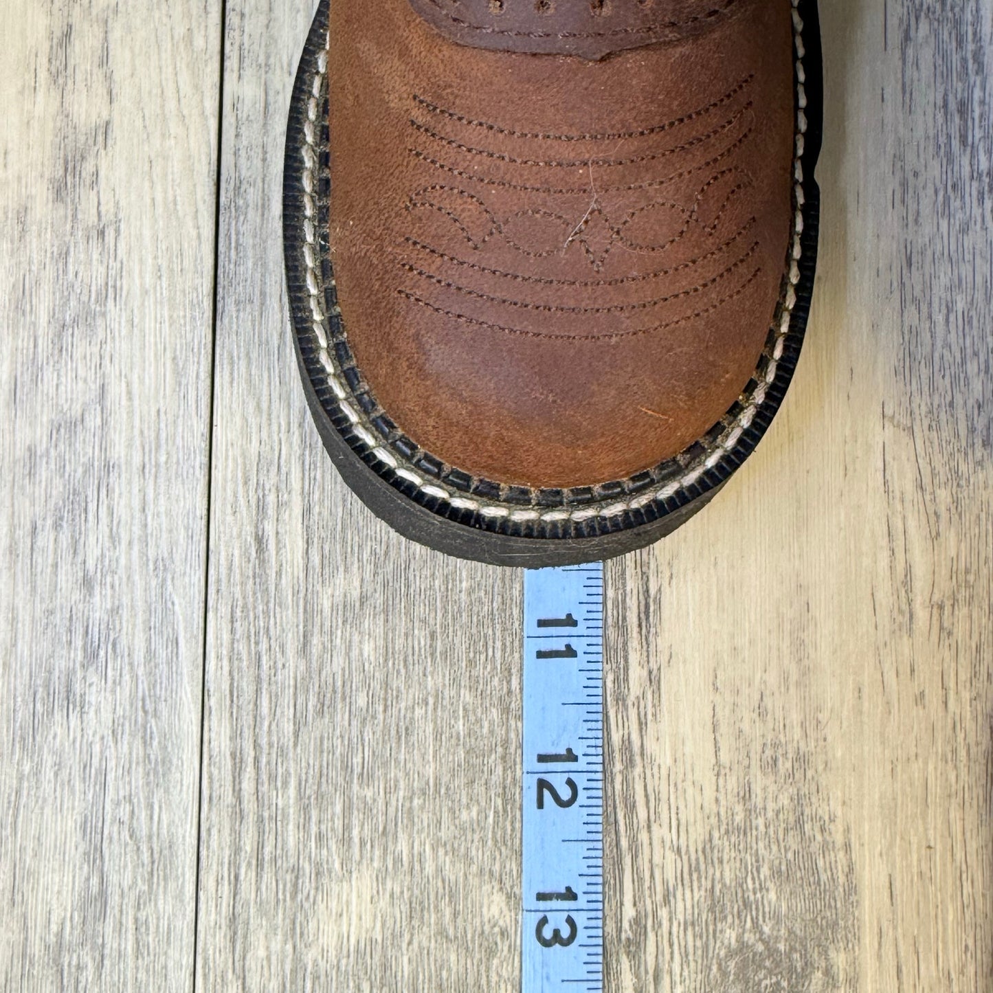 Justin Women - Size 6.5B - Brown / Pink Gypsy Round Toe Cowboy Boots L9903