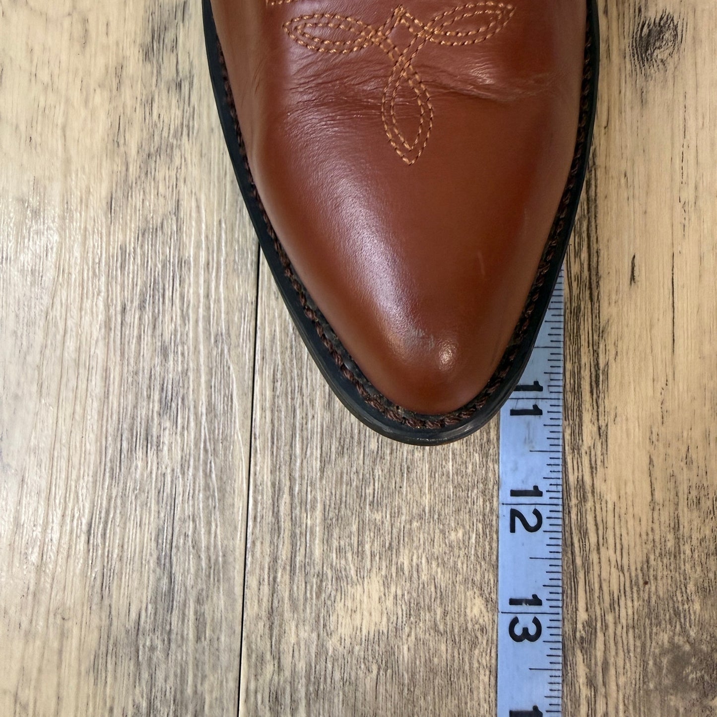 Road Wolf Women - Size 8.5M - Brown/Blue  Western Cowboy Boots Style WW570