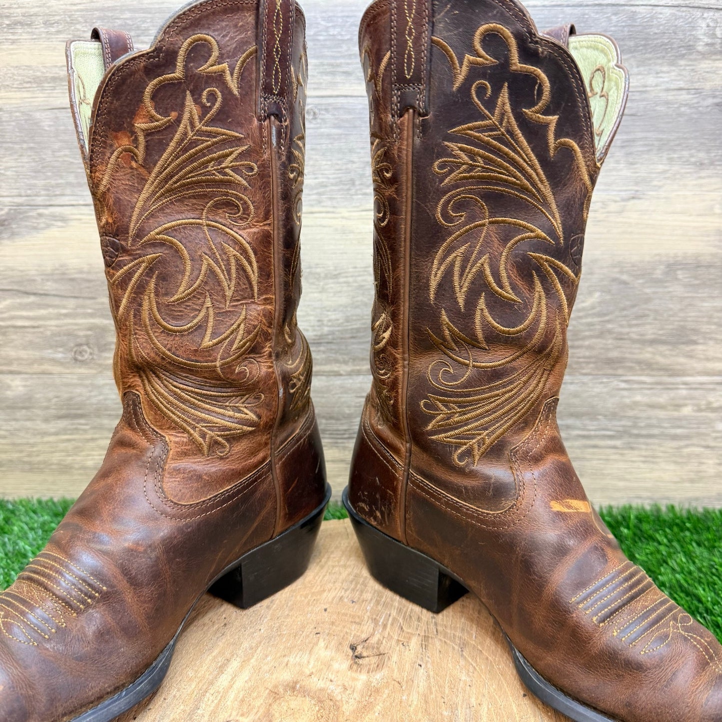 Ariat Women - Size 8B - Brown Heritage Western Cowboy Boots 15728