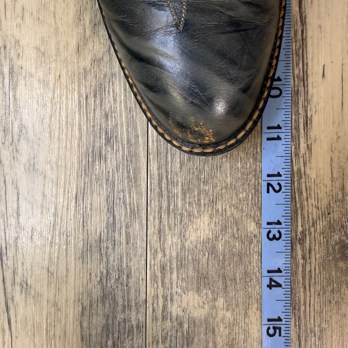Unknown Men - Size 9EE - Vintage Gray Marbled Print Western Cowboy Boots 7893