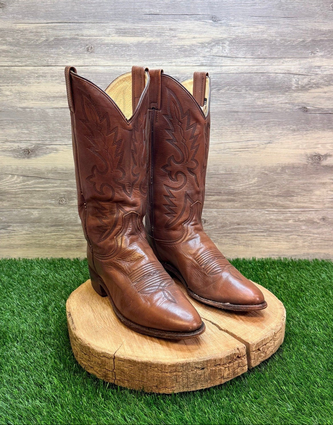 Dan Post Men - Size 8D - Brown Western Cowboy Boots DP2111