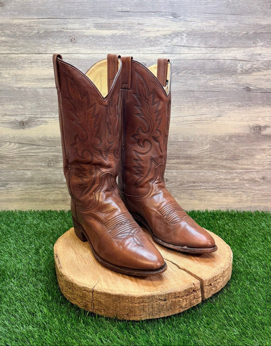Dan Post Men - Size 8D - Brown Western Cowboy Boots DP2111