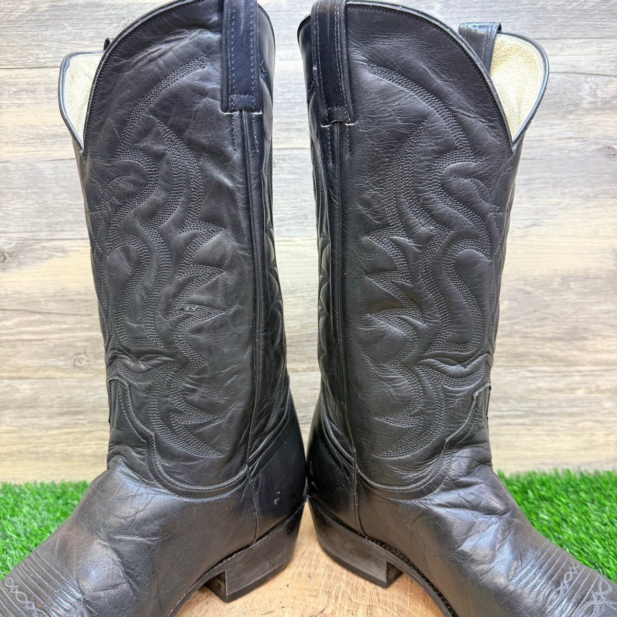 Durango Men - Size 10.5EE - Black Western Cowboys Boots SW1550