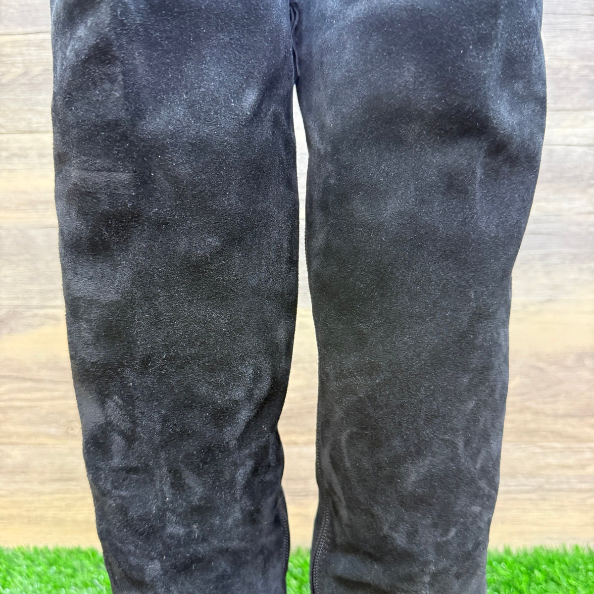 Sofft Women - Size 9.5M - Black Suede Laced Tall Boots Style 34221