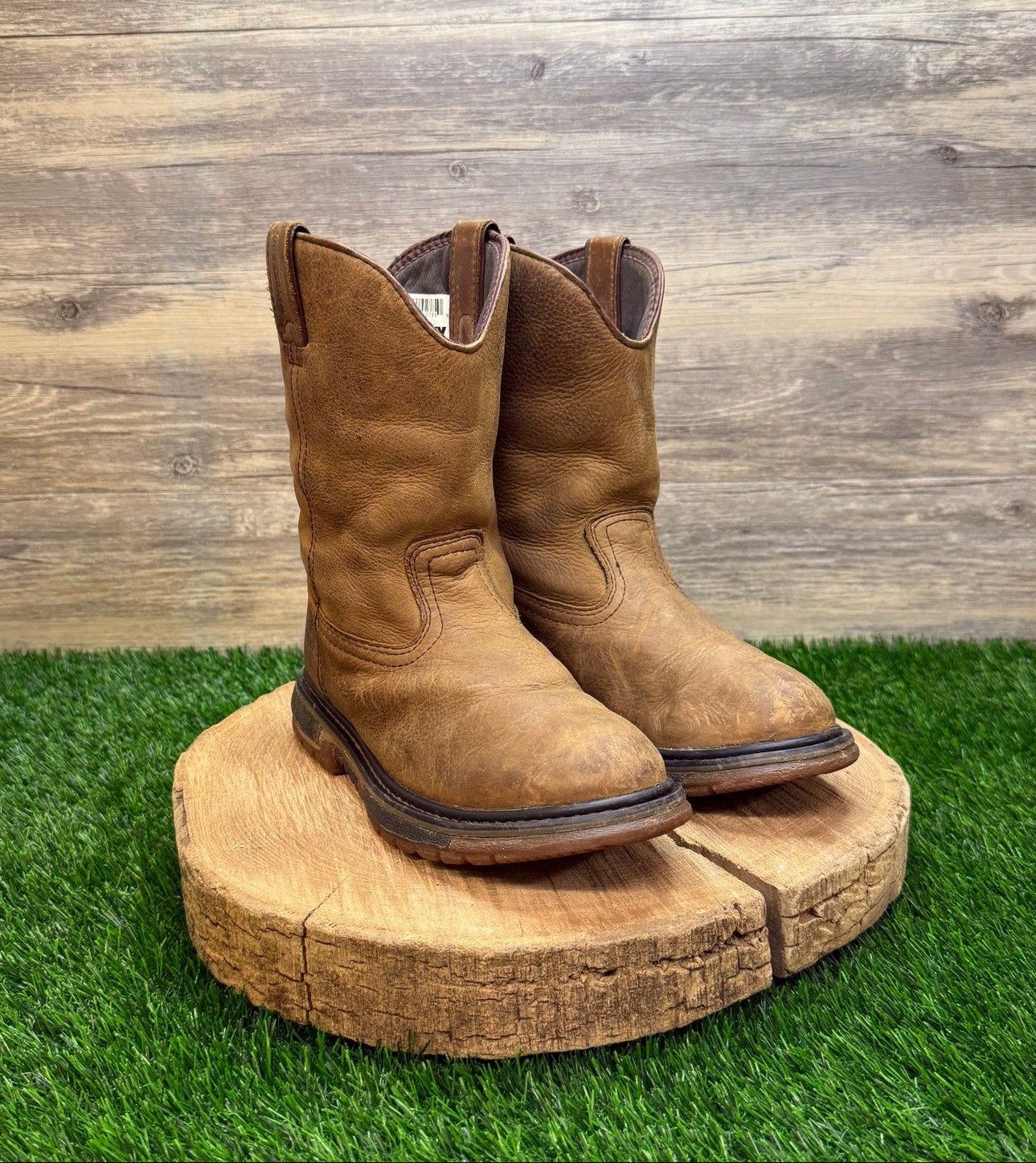 Rocky Youth - Size 4M - Brown Cowboy Boots Style RKW0300Y