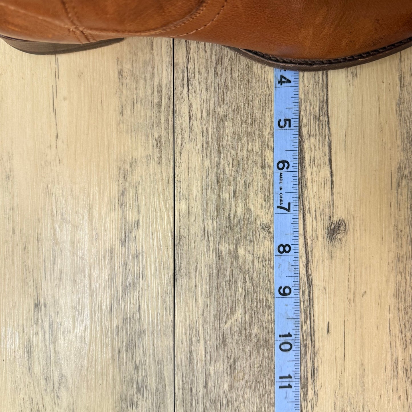 Frye Women - Size 7.5B - Cognac Melissa Pull On Cowboy Boots 3475456