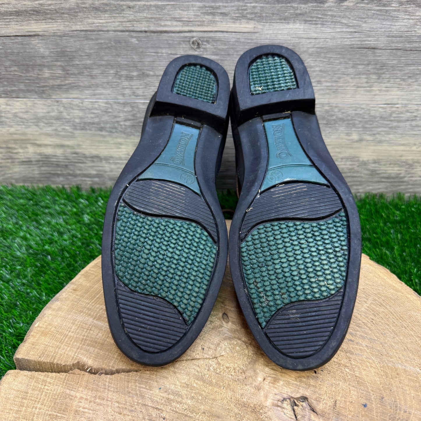 Ovation Women - Size 7.5 - Brown Lace Up Boots