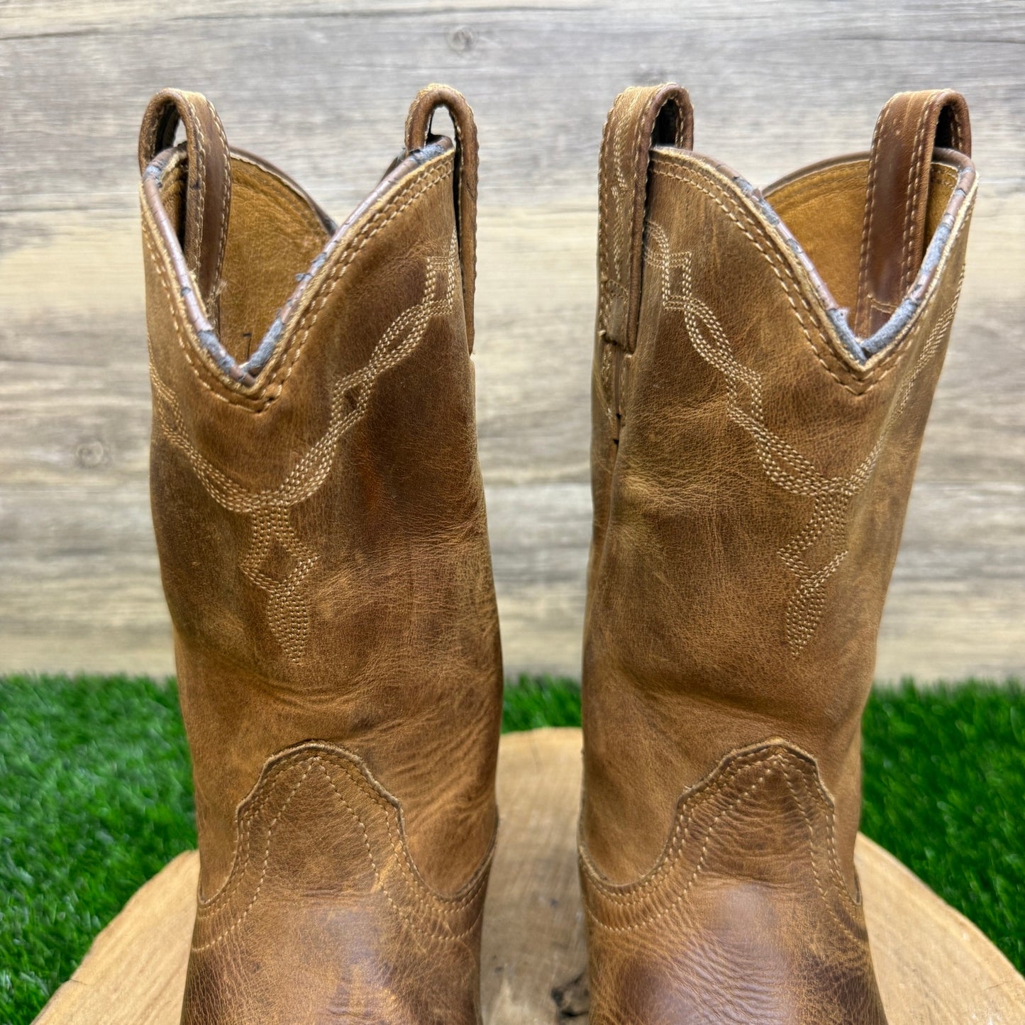 Ariat Women - Size 7B - Brown Heritage Western Cowboy Boots Style 14525