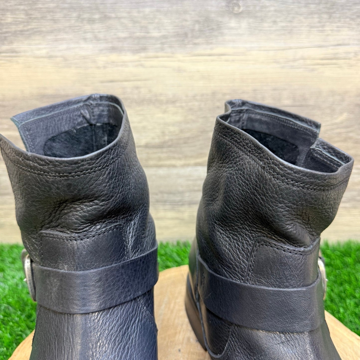 Frye Women - Size 11B - Black Veronica Buckle Ankle Boots 3470543
