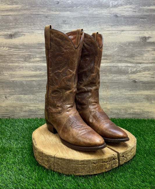 Dan Post Men - Size 8R - Tan Cowboy Boots Style DP2209