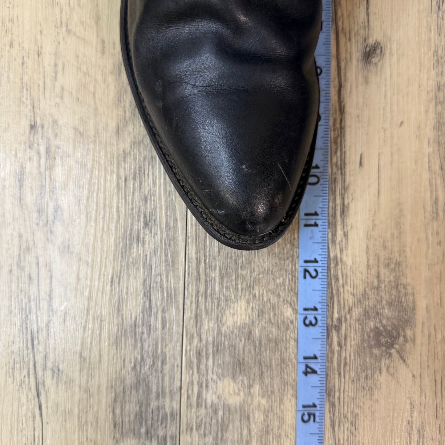 El Dorado Men - Size 10D - Black Western Cowboy Boots