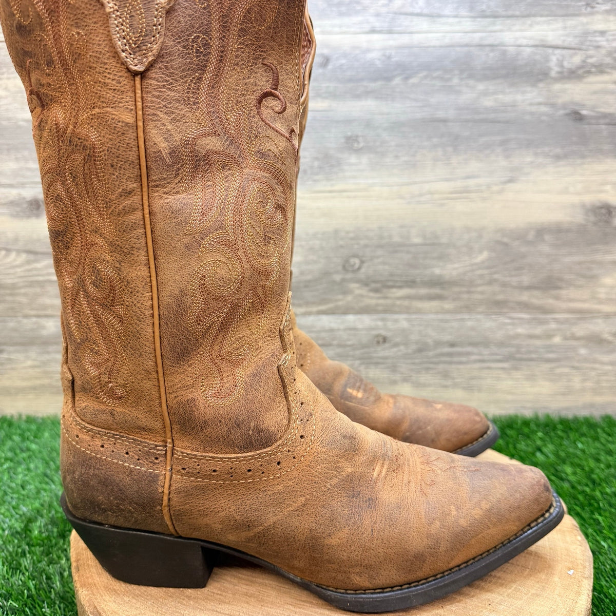 Justin Women - Size 8B - Brown McKayla Western Cowboy Boots L2561
