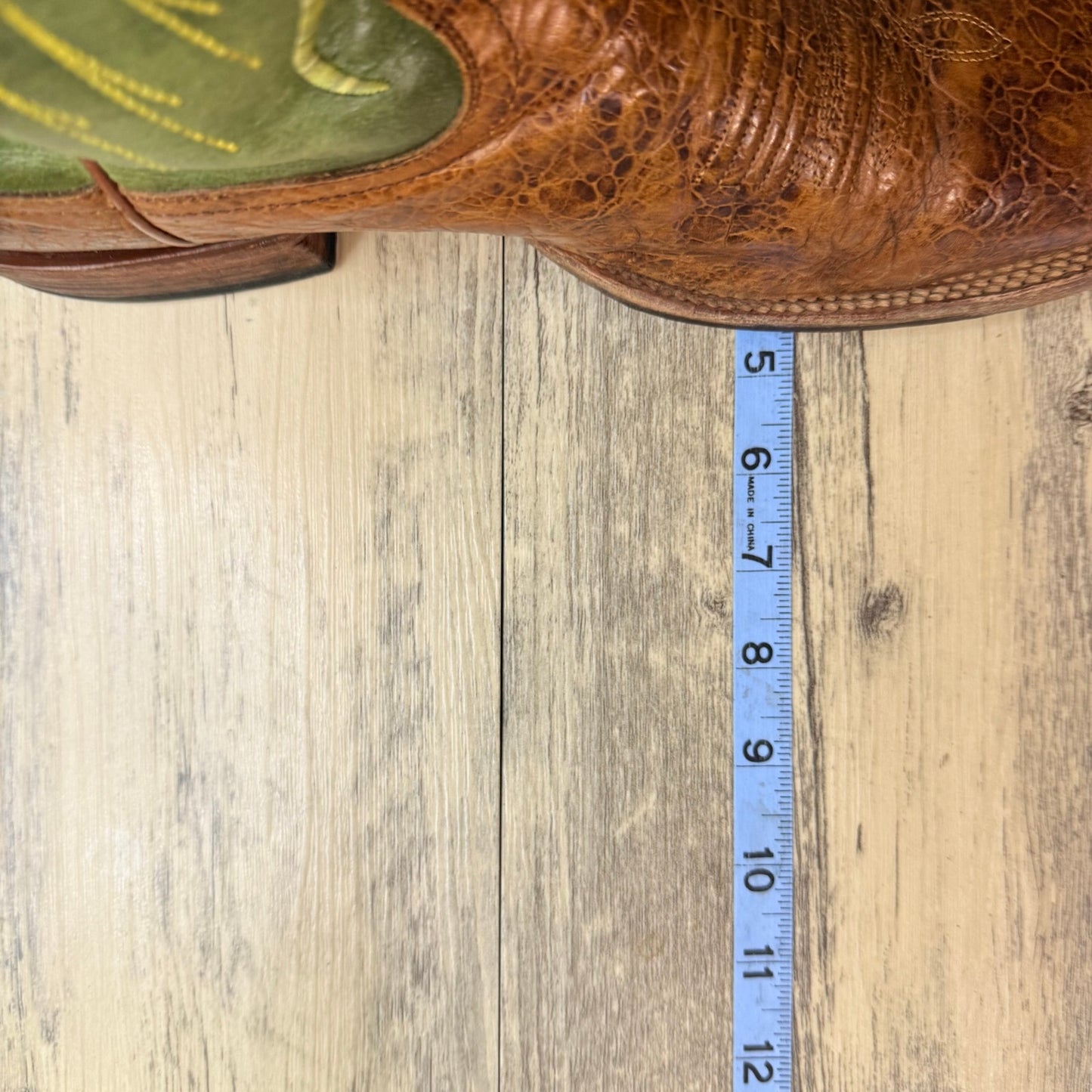 Ariat Men - Size 11.5D - Brown / Green Mesteno Square Toe Cowboy Boots 10006841