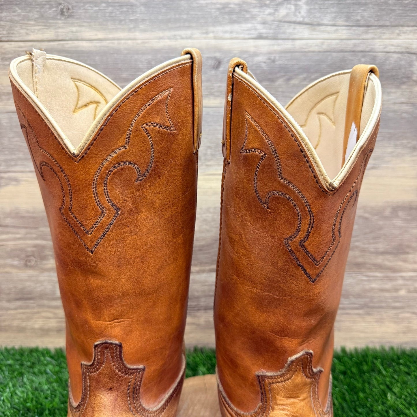 Dingo Men - Size 11D - Vintage Brown Acme Western Cowboy Boots 5907