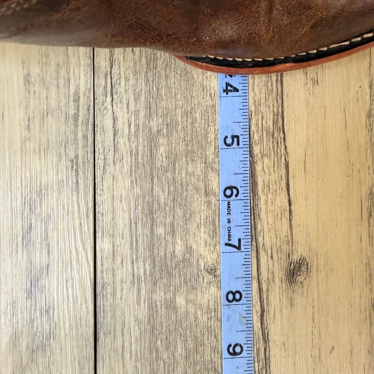 Justin Women - Size 7.5M - Chocolate Square Toe Western Cowboy Boots L2680