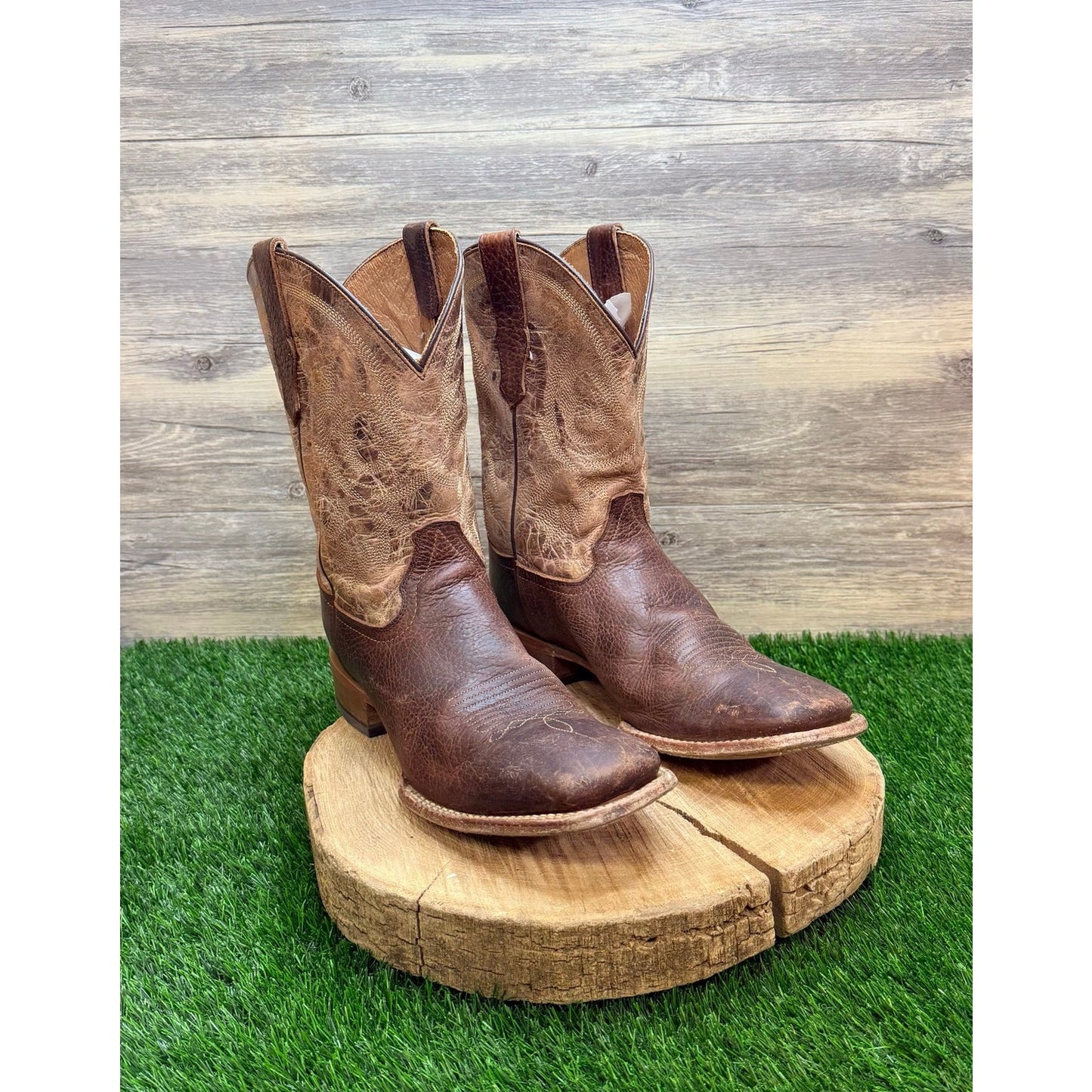 Cody James Men - Size 12D - Brown Square Western Cowboy Boors BCJFA22L7