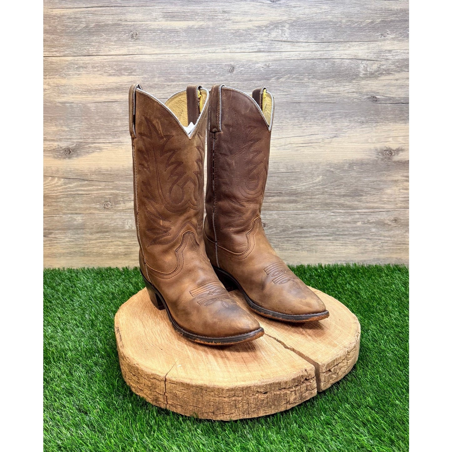 Durango Women - Size 7.5M - Brown Western Cowboy Boots RD4112