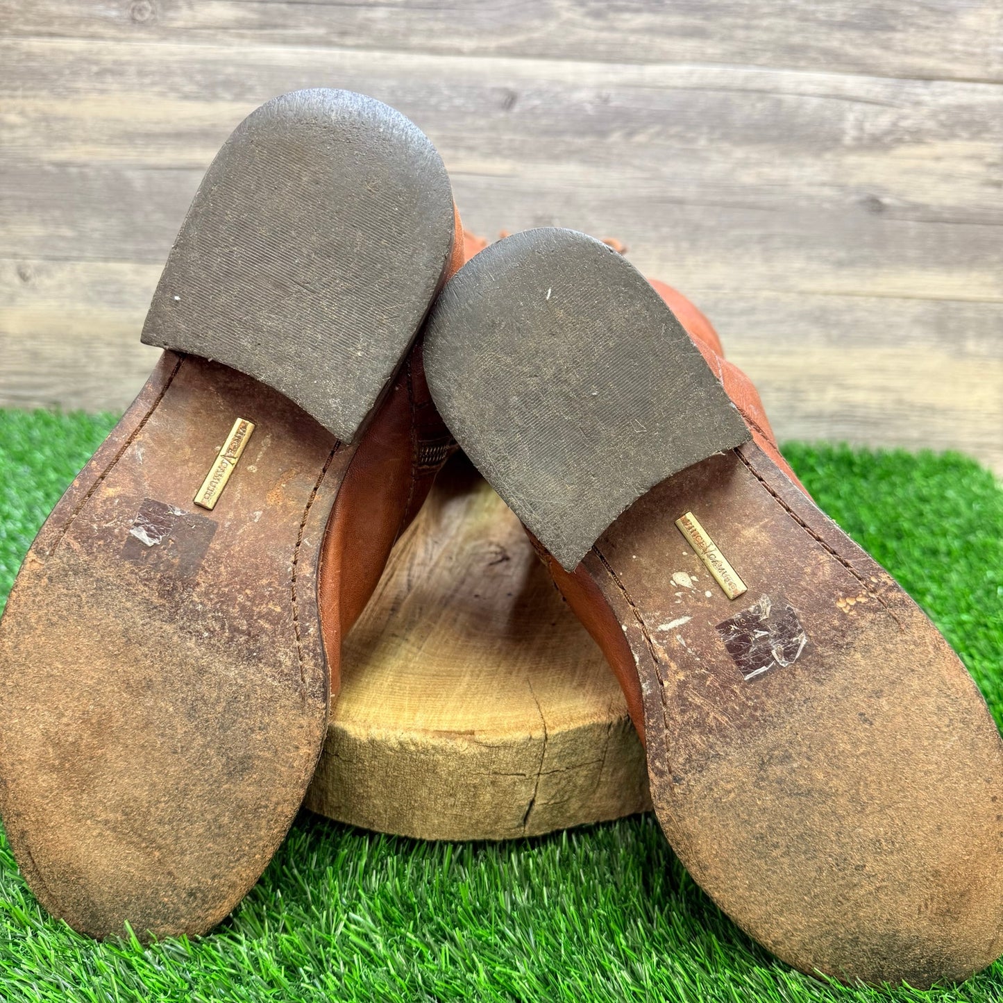 Vince Camuto Women - Size 10 - Brown Riding Zipper Boots