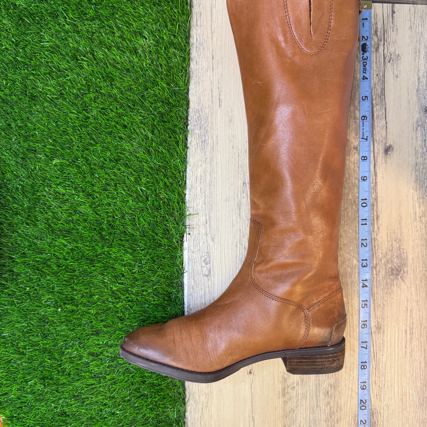 Sam Edelman Women - Size 6.5M - Tan Tall Riding Boots Style Penny