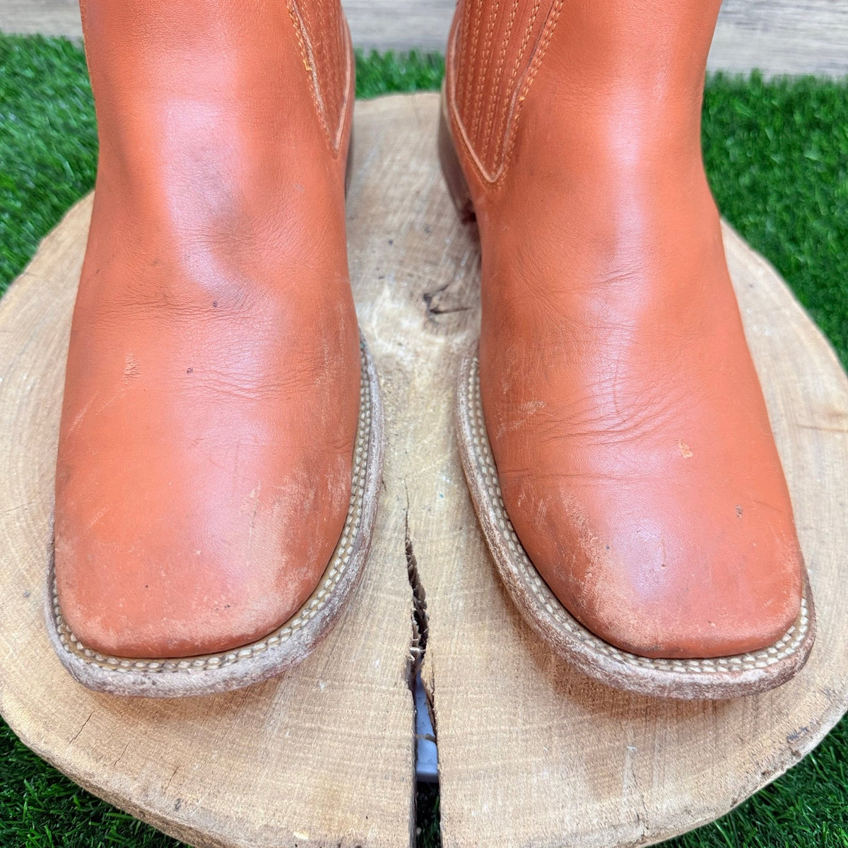 La Barca Men - Size 10 - Amber Square Ankle Boots
