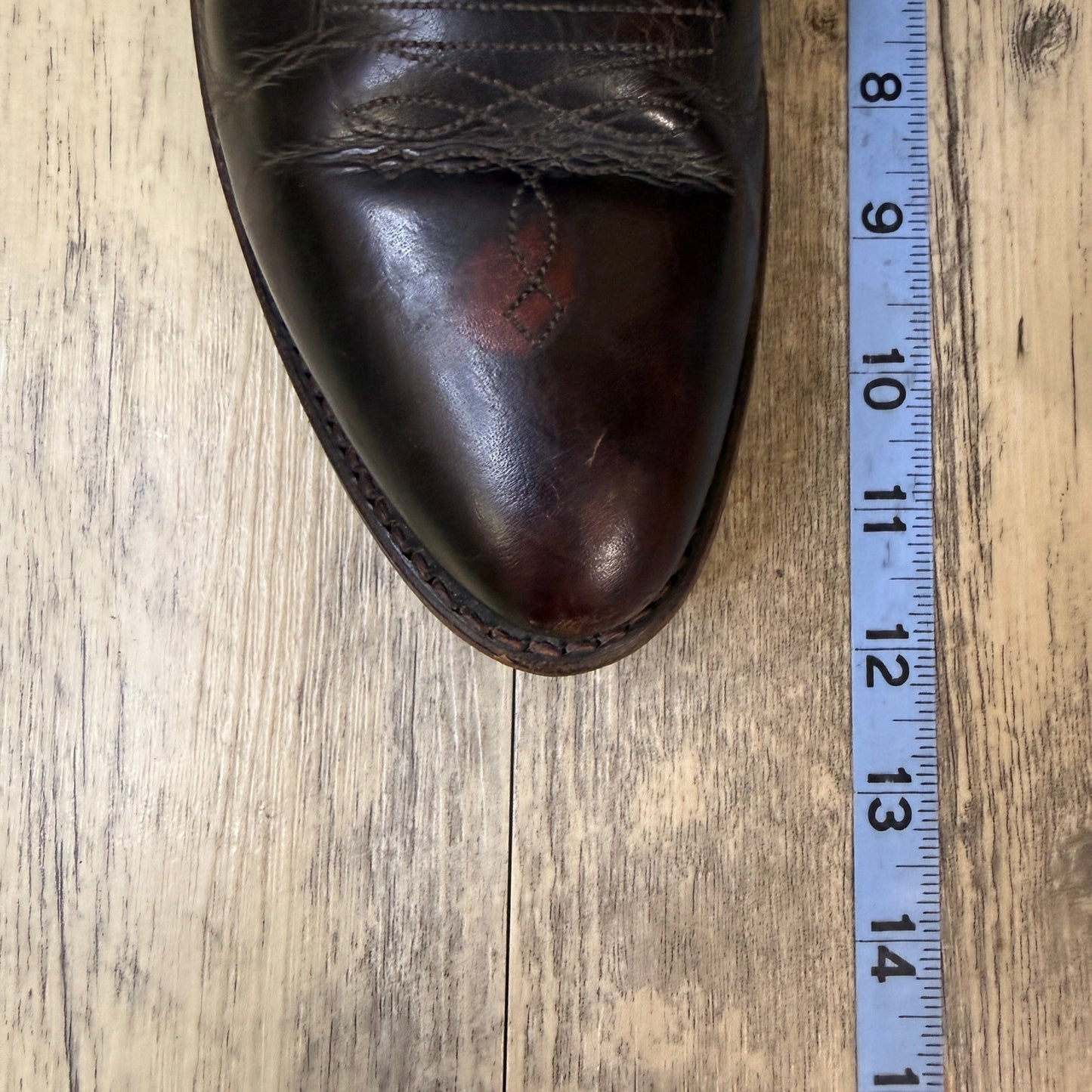 Laredo Men - Size 10.5D - Vintage Burgundy Western Cowboy Boots Style 53275