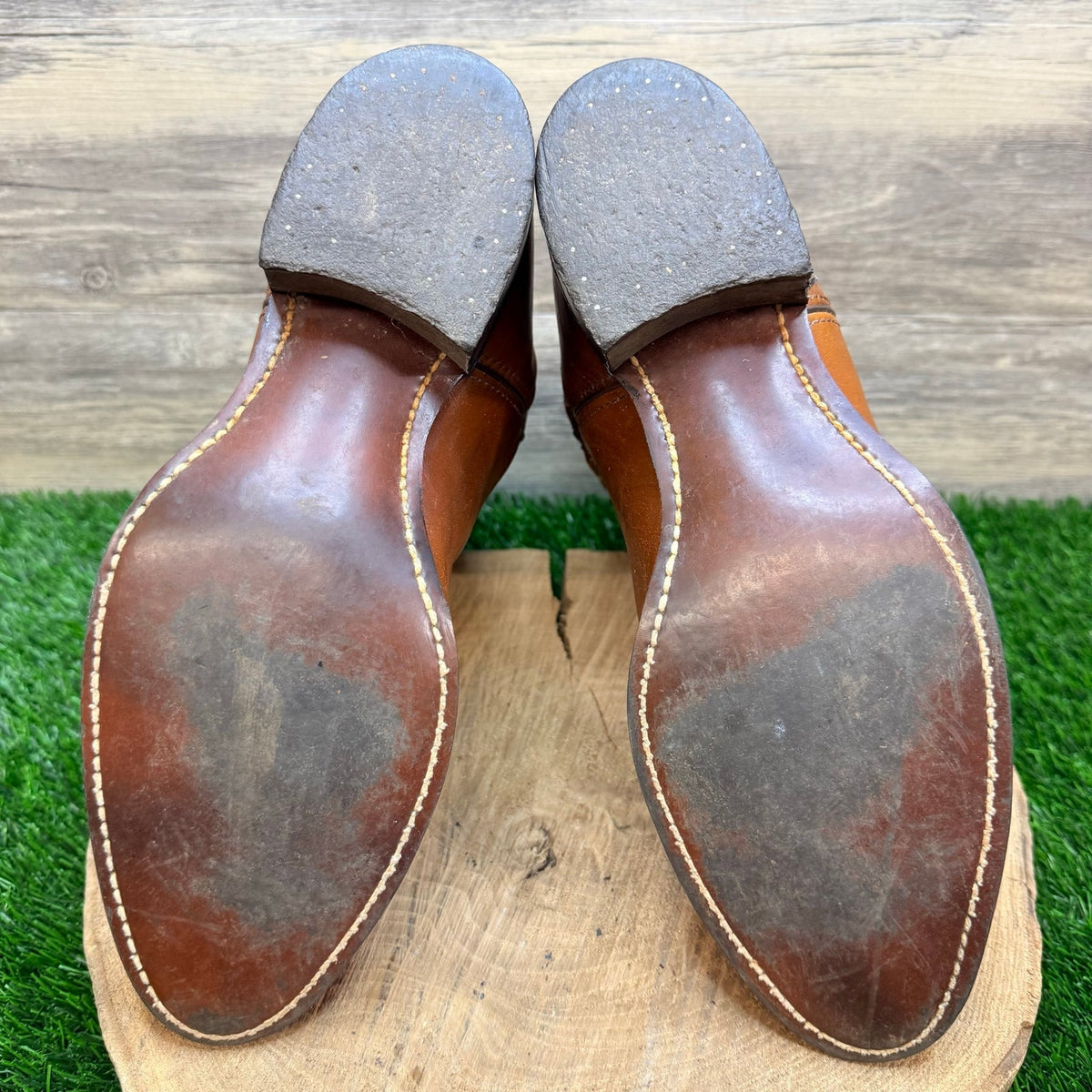 Levi’s Men - Size 10.5M - Vintage Tan Western Cowboy Boots 04782