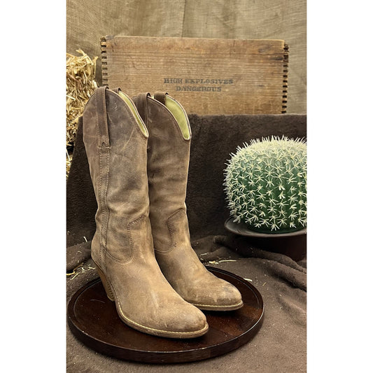 Jessica Simpson Women - Size 7 - Tan Cowboy Boots