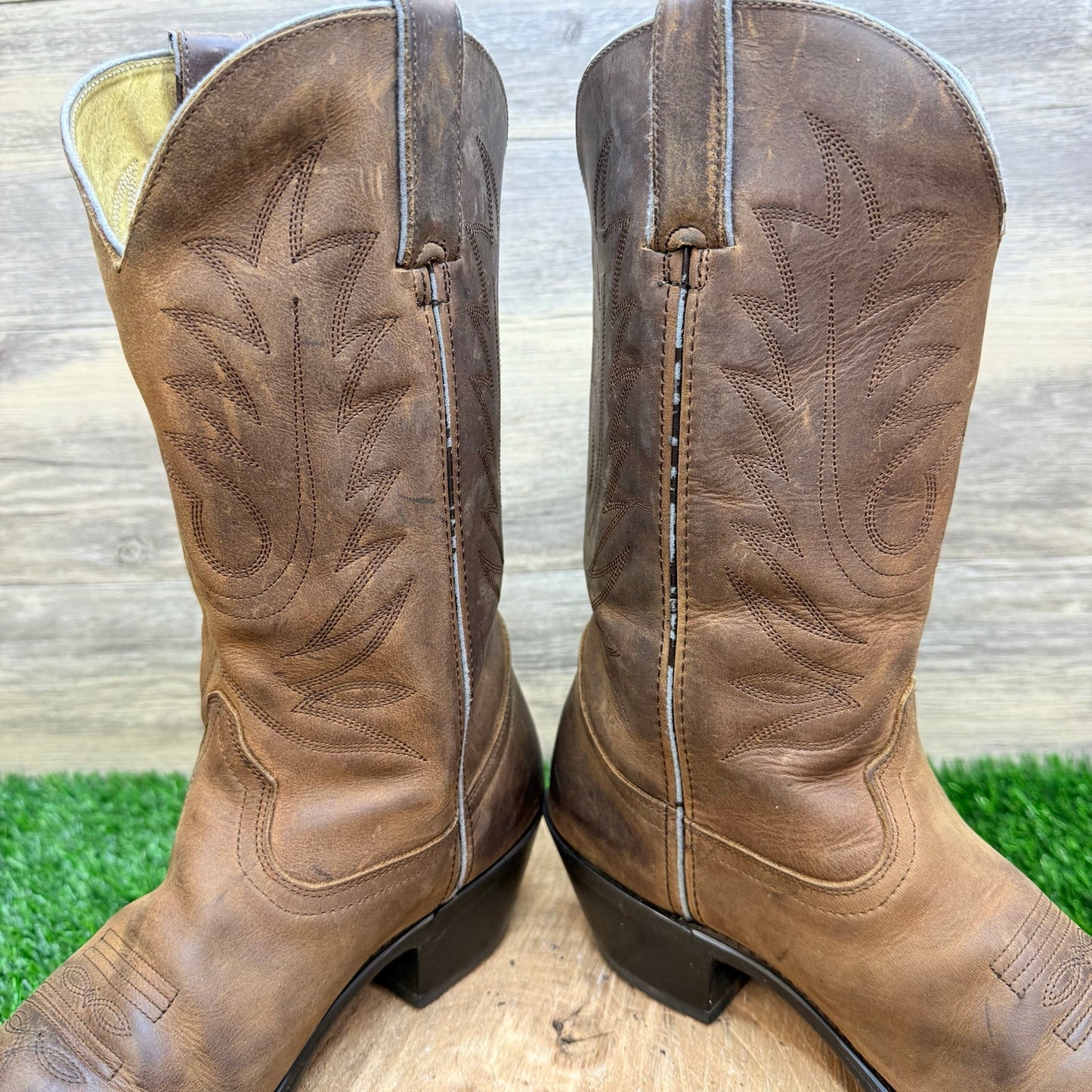 Durango Women - Size 7.5M - Brown Western Cowboy Boots RD4112