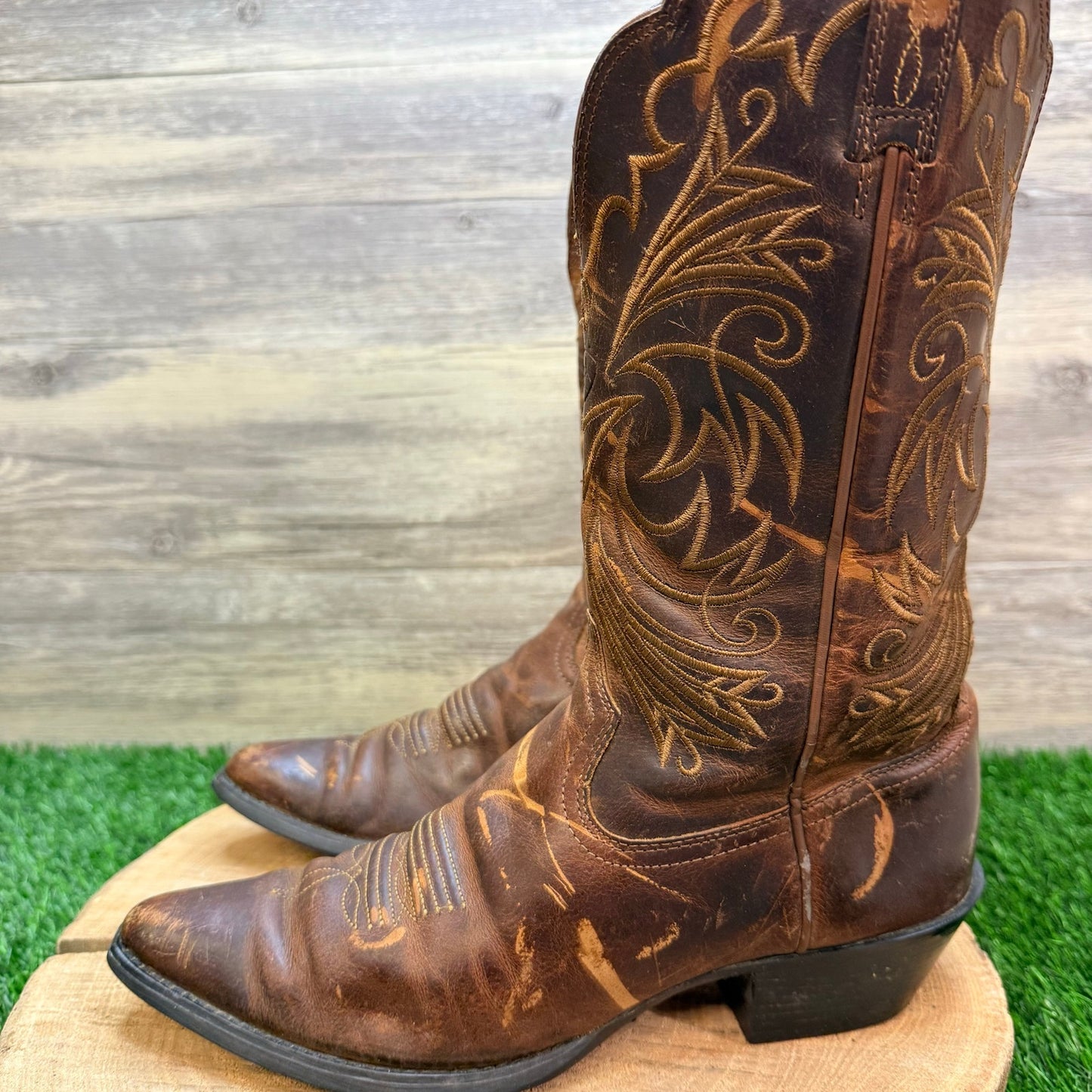 Ariat Women - Size 8B - Brown Heritage Western Cowboy Boots 15728