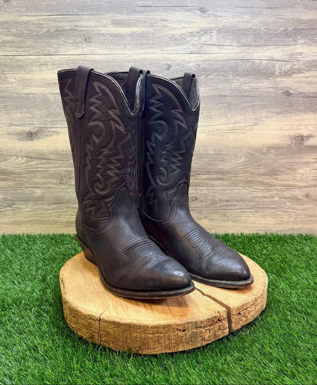 Unknown Men - Size 10D - Soft Black Western Cowboy Boots 76144