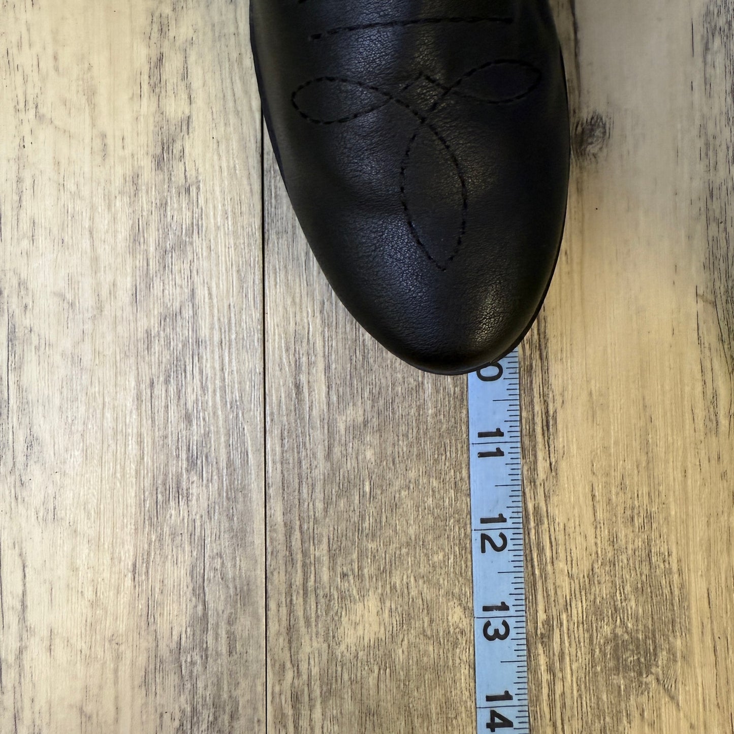 Rampage Women - Size 7.5M - Black Faux Leather Ankle Zipper Boots Whendl