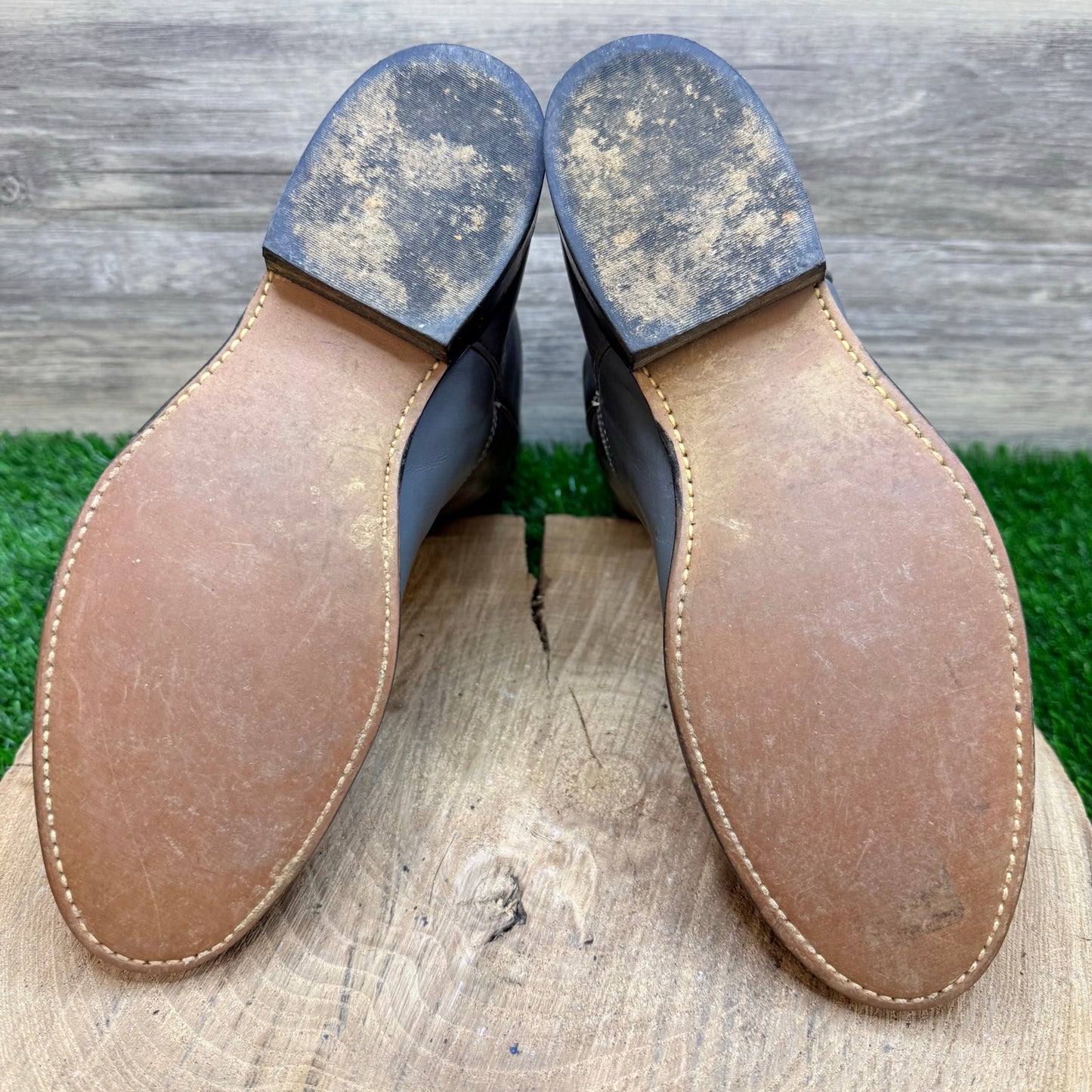 Laredo Women - Size 8.5M - Vintage Gray Roper Cowboy Boots 6952