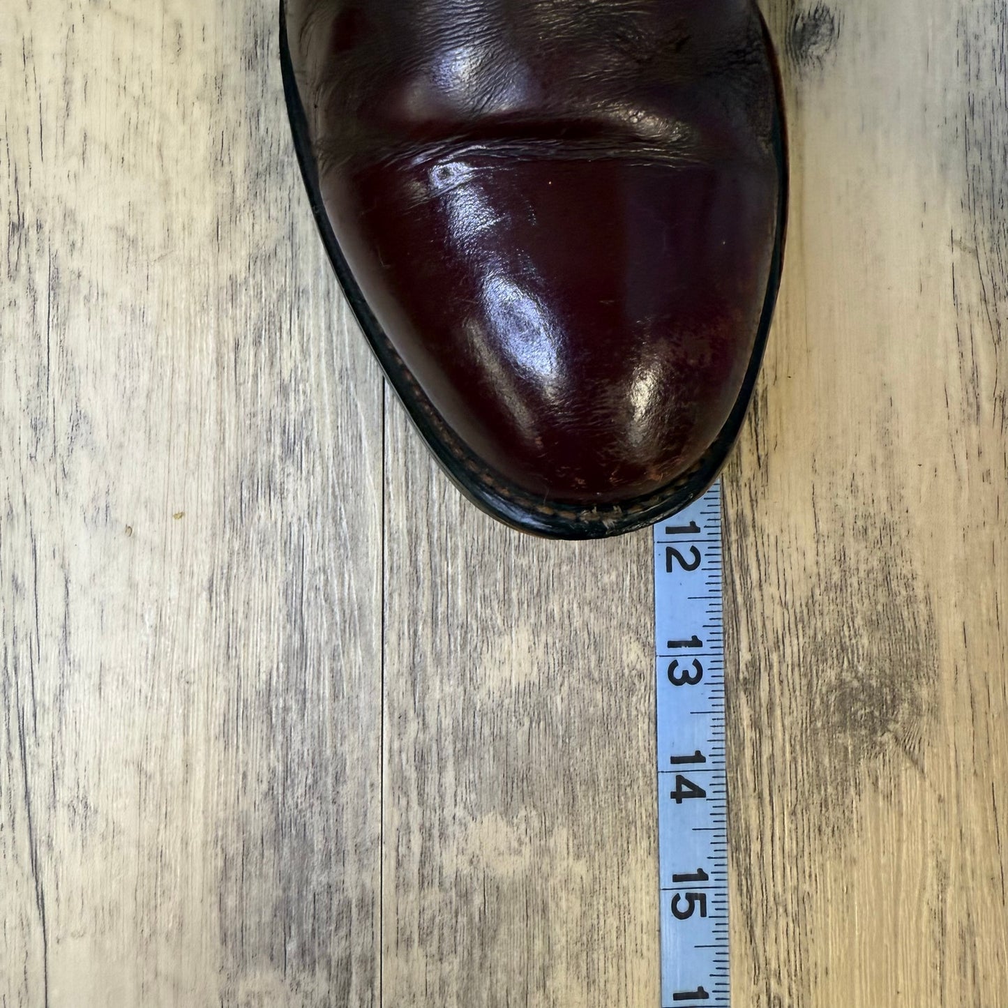 Laredo Men - Size 10.5D - Vintage Burgundy Roper Cowboy Boots Style 7937