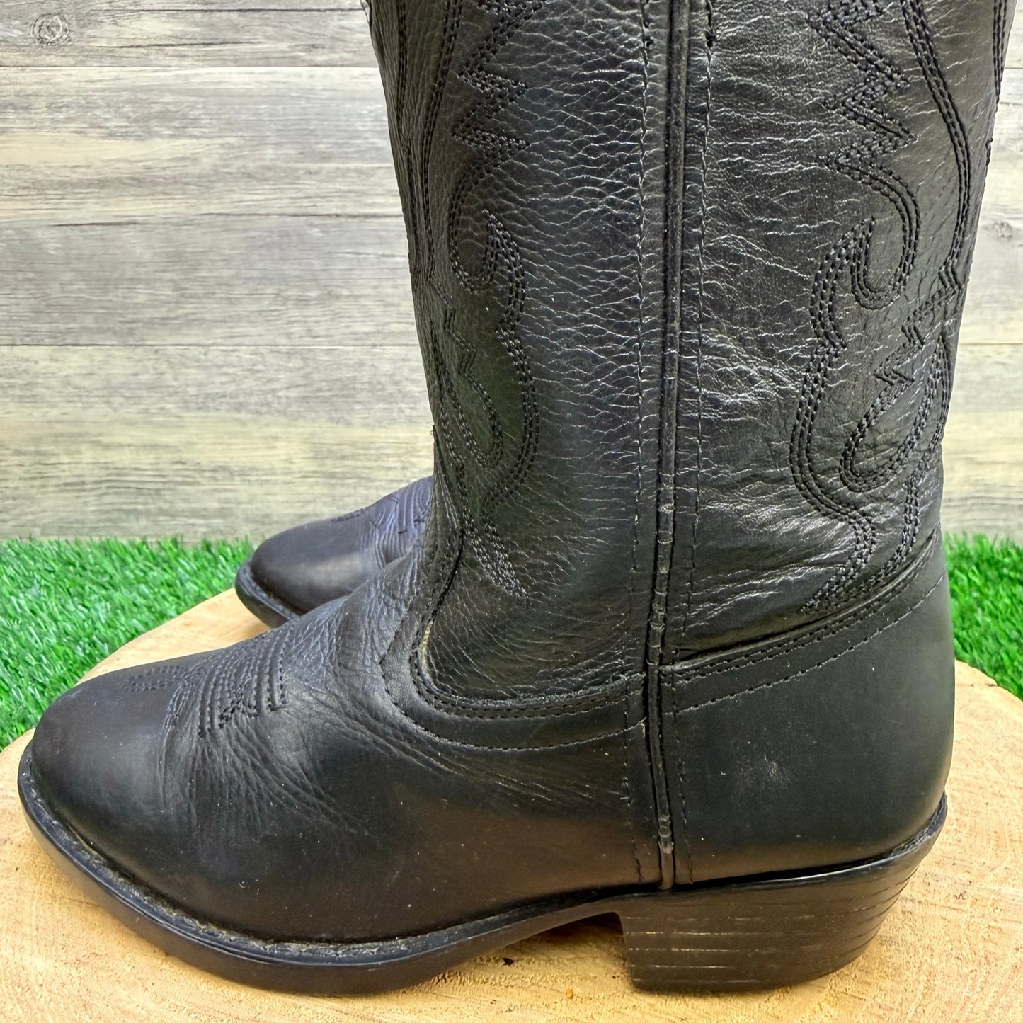Smoky Mountain Youth - Size 2D - Black Cowboy Boots 3032C
