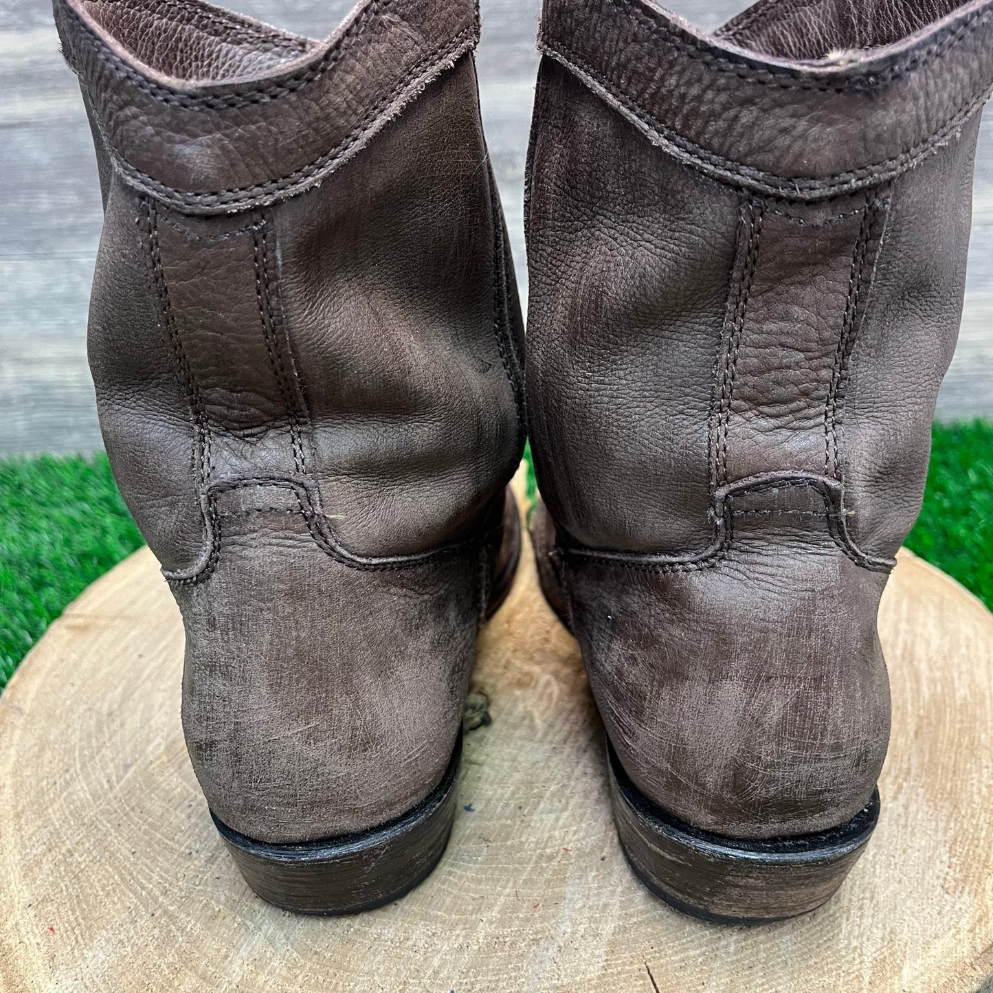 Frye Women - Size 8.5B - Brown Ankle Boots Style 13295