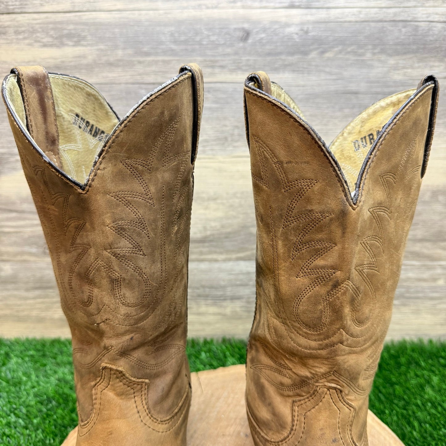 Durango Women - Size 7M - Brown Western Cowboy Boots RD4112