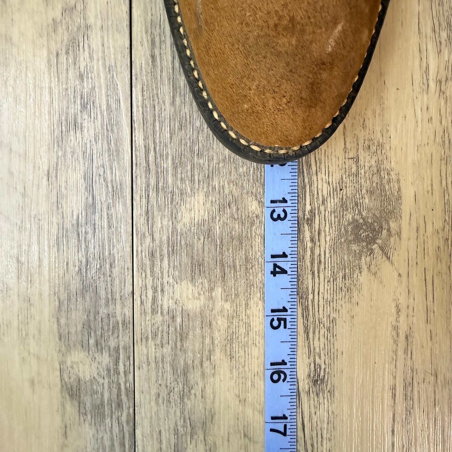 Unknown Men - Size 11 - Tan Suede Western Cowboy Boots 1011
