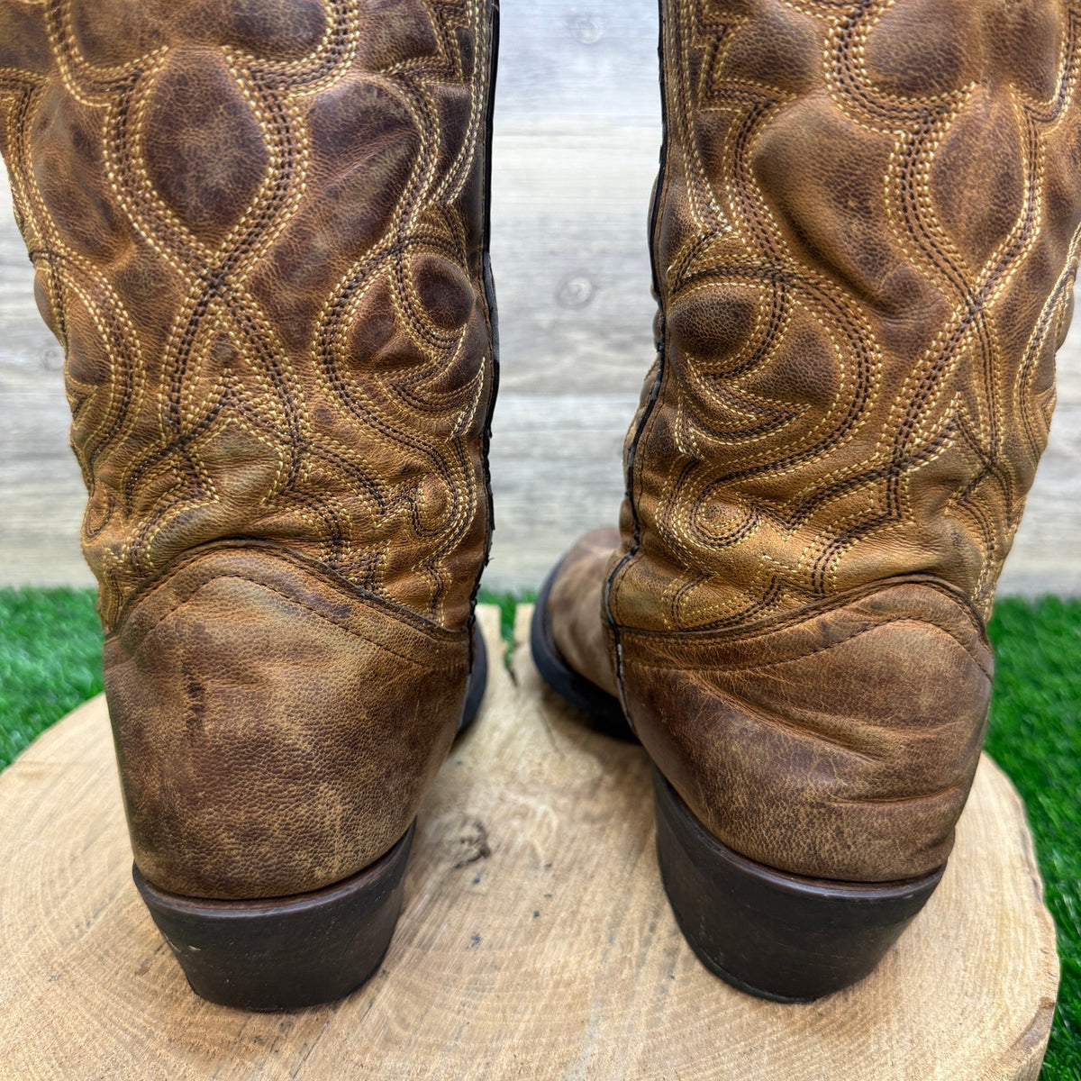 Laredo Women - Size 7M - Brown Western Cowboy Boots Style 51112