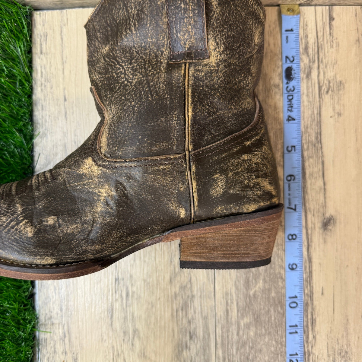 Roper Women - Size 7 - Distressed Brown Ankle Boots Style 0683