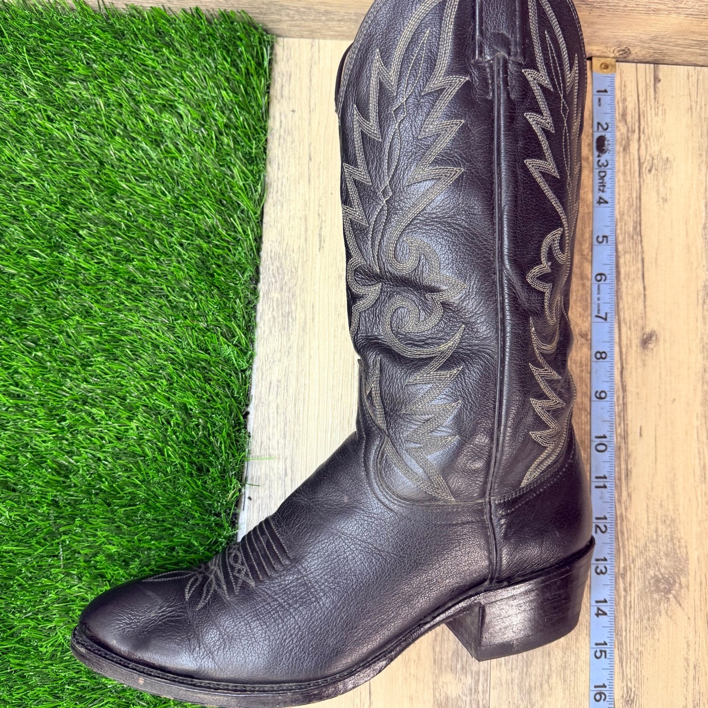 Dan Post Men - Size 9.5D - Black Western Cowboy Boots 16770